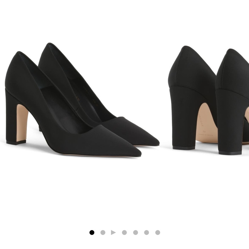 Black block heels!